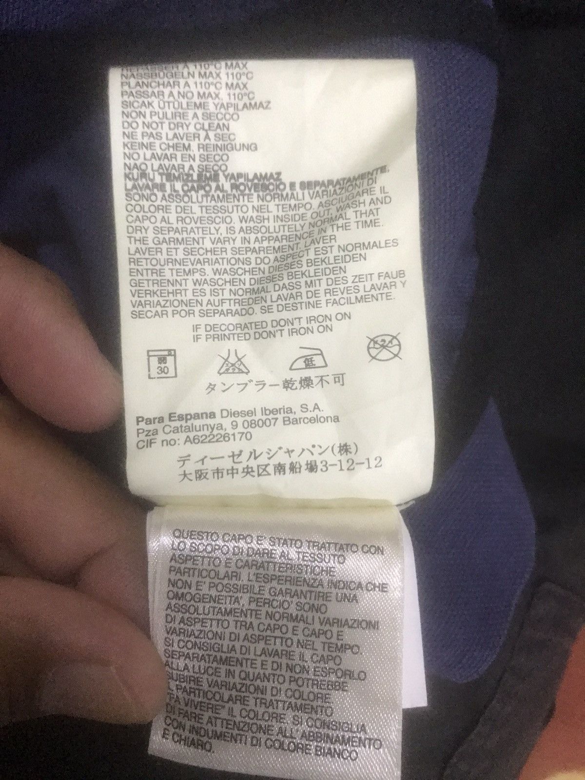 JACKET DIESEL. (GJ5)