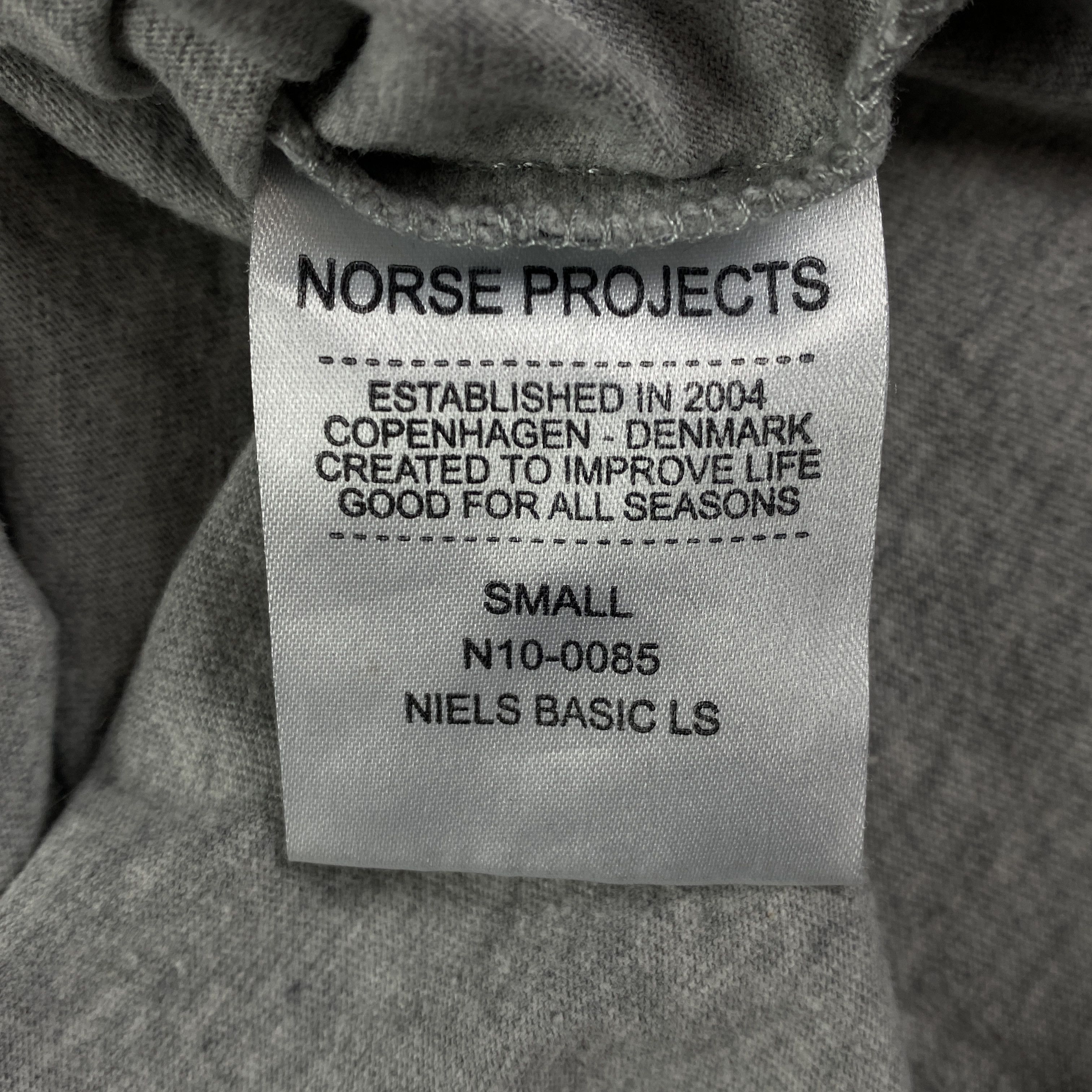 Norse Projects Womens T Shirt Long Sleeve Norse Projects Size S Size US S / EU 44-46 / 1 - 5 Thumbnail