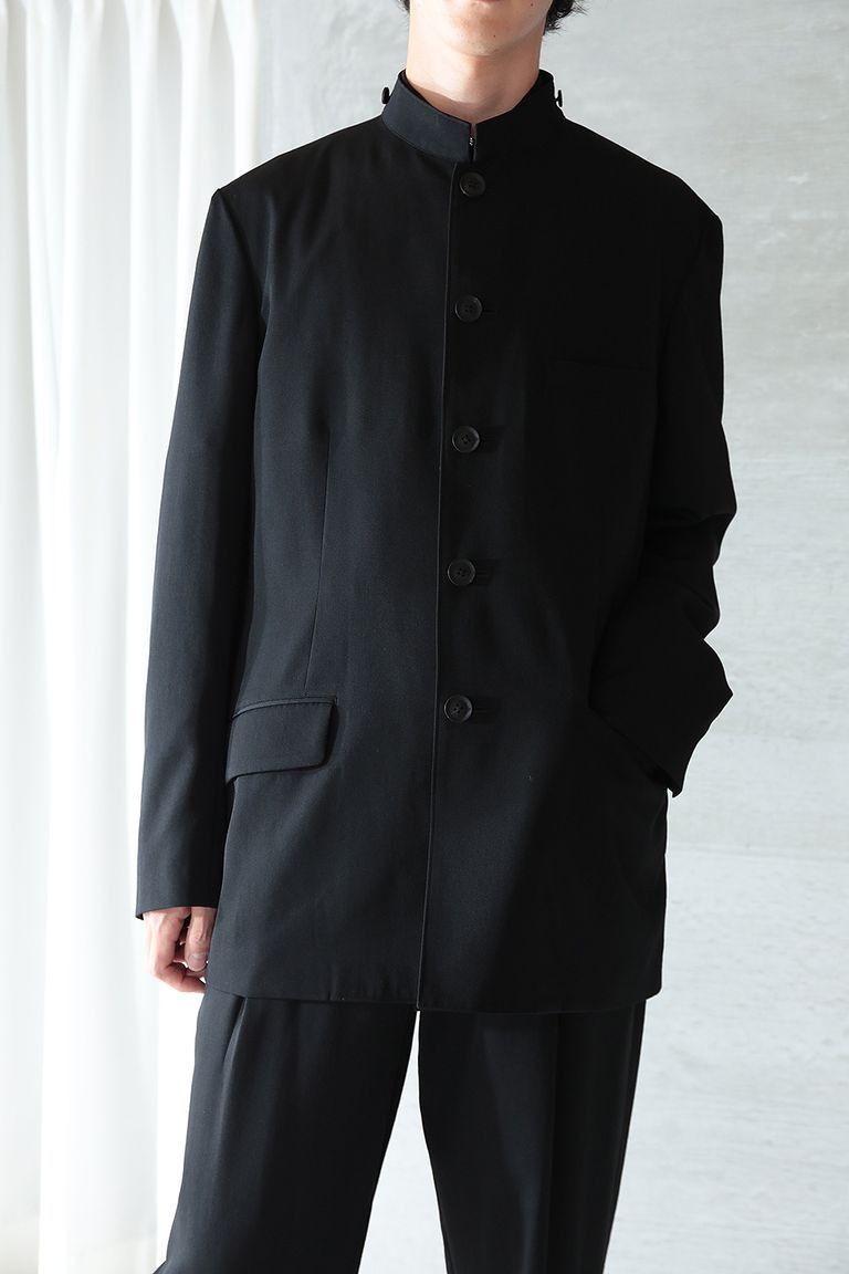 Yohji Yamamoto Yohji Yamamoto Pour Homme 21aw SILK BOA HOODED JACKET BLAZER Size US L / EU 52-54 / 3 - 8 Thumbnail