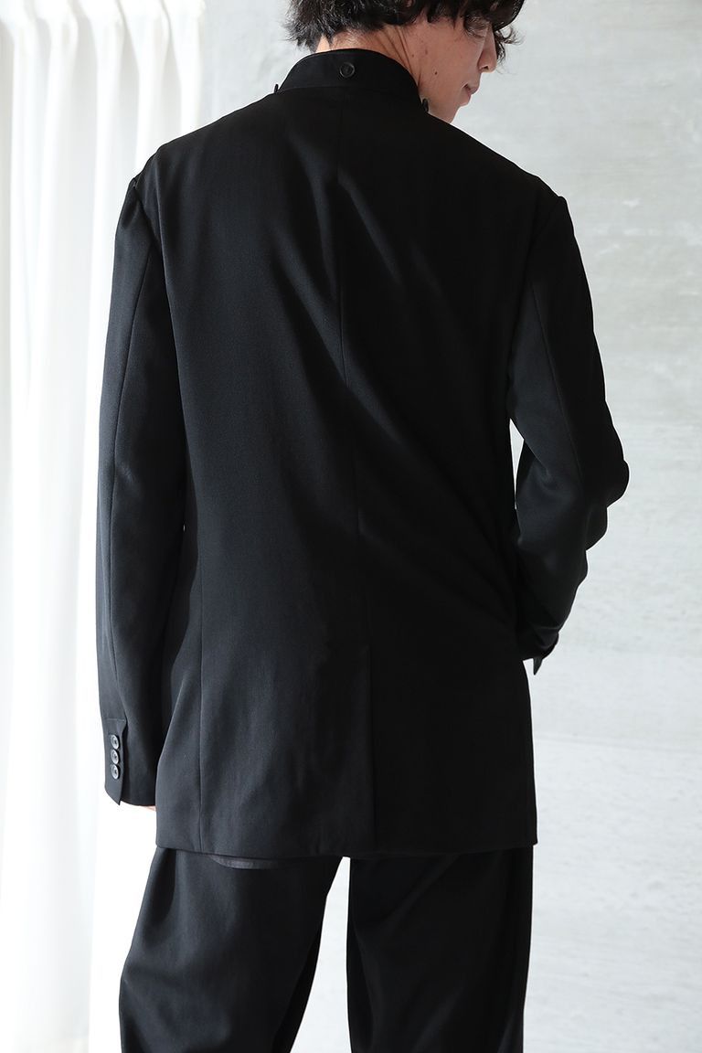 Yohji Yamamoto Yohji Yamamoto Pour Homme 21aw SILK BOA HOODED JACKET BLAZER Size US L / EU 52-54 / 3 - 9 Thumbnail
