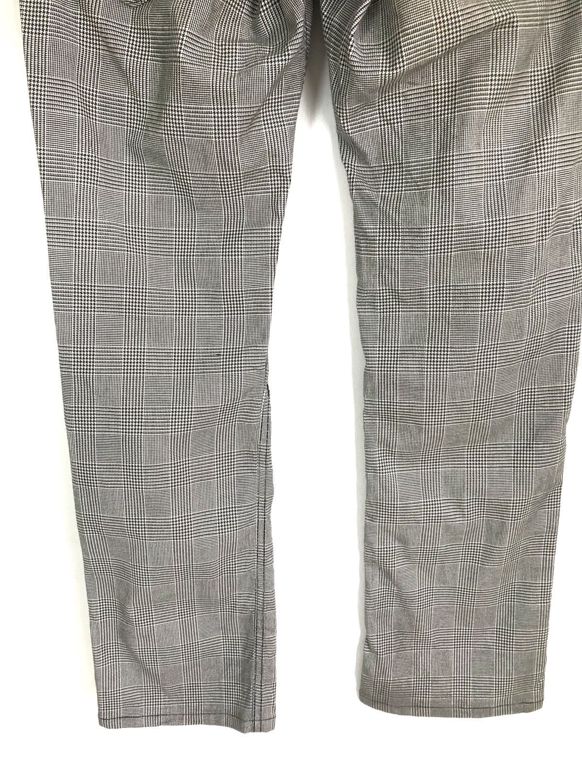 14th Addiction Lee Cowboy Multi Zipper Cinch Back Tartan Checkered Pants Size US 33 - 10 Thumbnail
