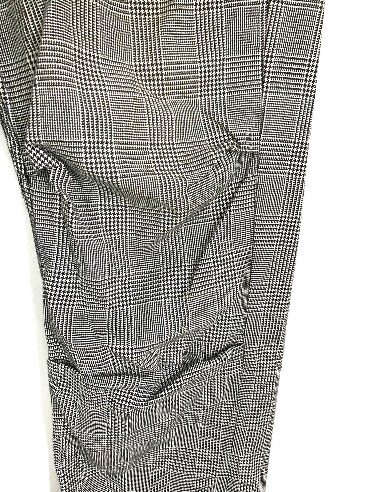 14th Addiction Lee Cowboy Multi Zipper Cinch Back Tartan Checkered Pants Size US 33 - 5 Thumbnail