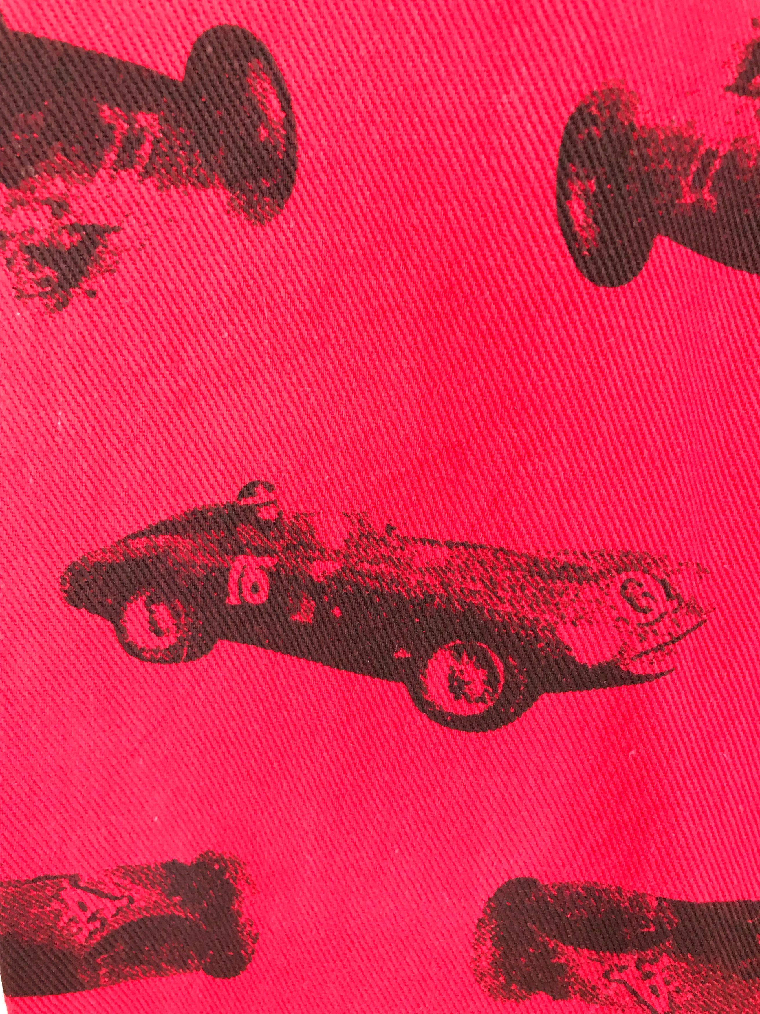 Hysteric Glamour Japanese Brand Classics Race Cars Print Flare Pants Size US 28 / EU 44 - 10 Thumbnail