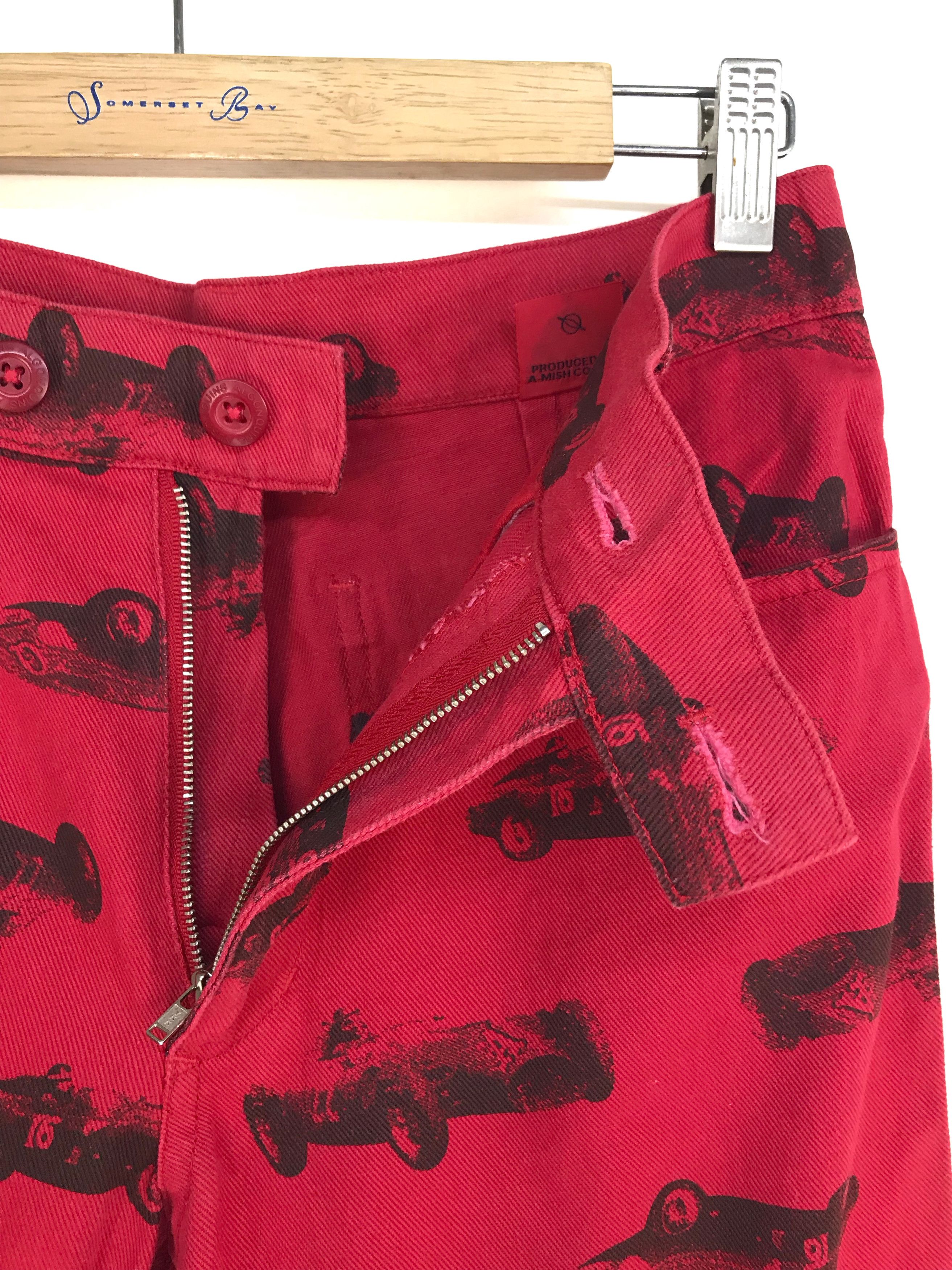 Hysteric Glamour Japanese Brand Classics Race Cars Print Flare Pants Size US 28 / EU 44 - 17 Thumbnail