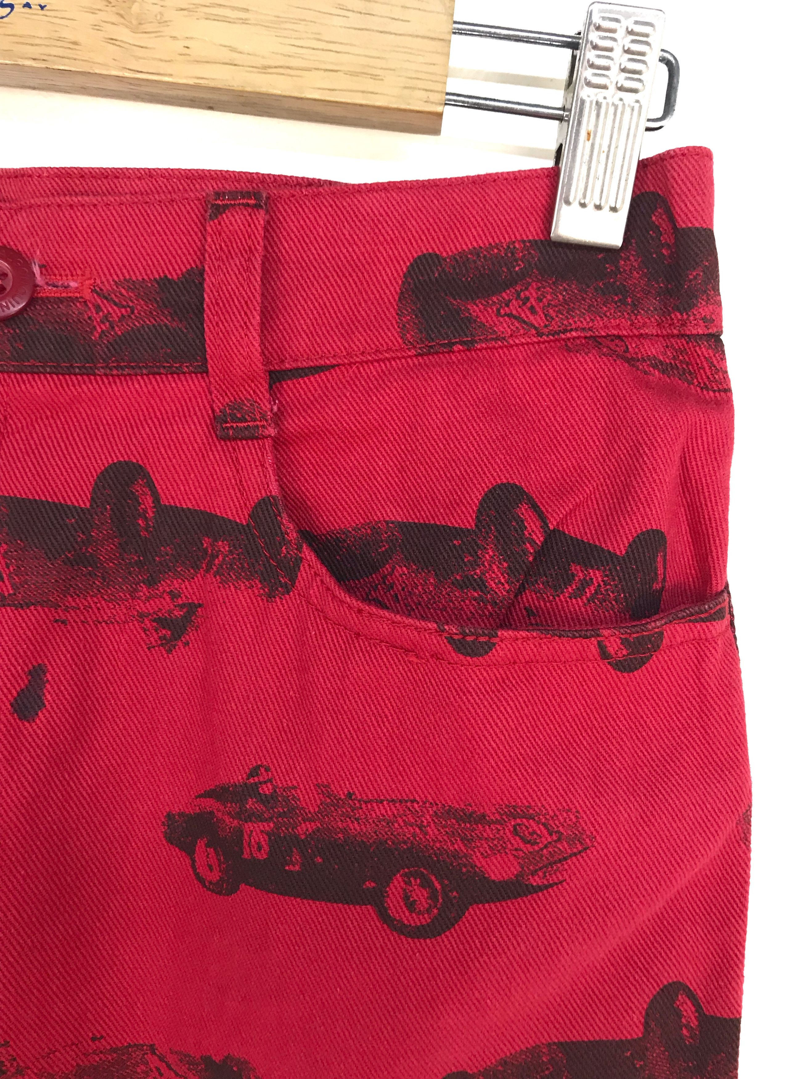 Hysteric Glamour Japanese Brand Classics Race Cars Print Flare Pants Size US 28 / EU 44 - 8 Thumbnail