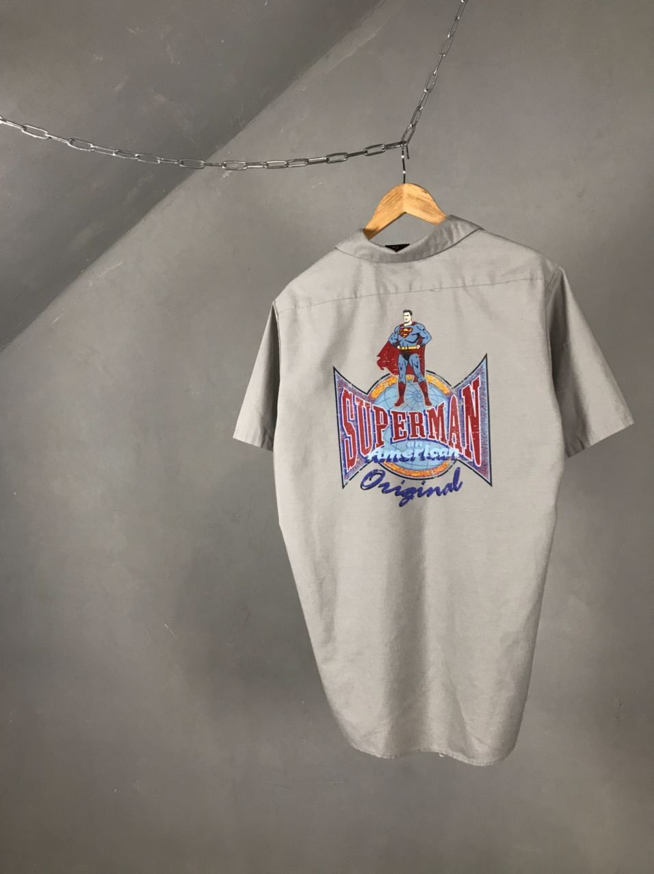 Vintage × Warner Bros Superman movie Warner Bros vintage shirt Size US L / EU 52-54 / 3 - 1 Thumbnail