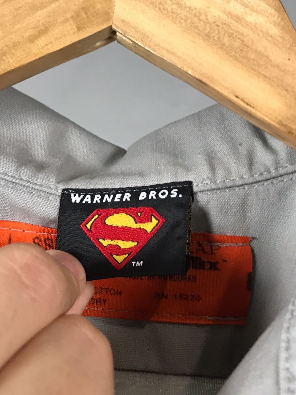 Vintage × Warner Bros Superman movie Warner Bros vintage shirt Size US L / EU 52-54 / 3 - 7 Thumbnail