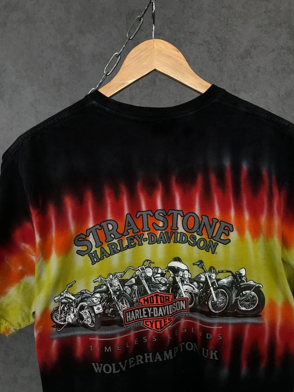 Harley Davidson Harley Davidson vintage rock overprinted tee Size US M / EU 48-50 / 2 - 7 Thumbnail