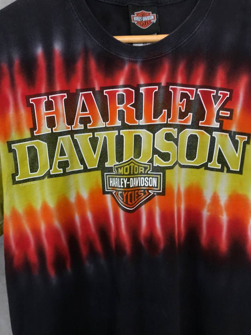 Harley Davidson Harley Davidson vintage rock overprinted tee Size US M / EU 48-50 / 2 - 3 Thumbnail