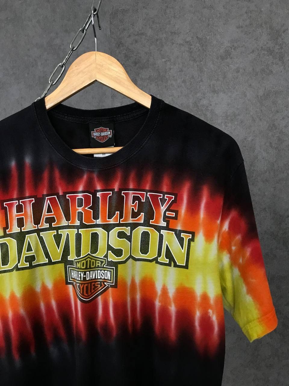 Harley Davidson Harley Davidson vintage rock overprinted tee Size US M / EU 48-50 / 2 - 2 Thumbnail