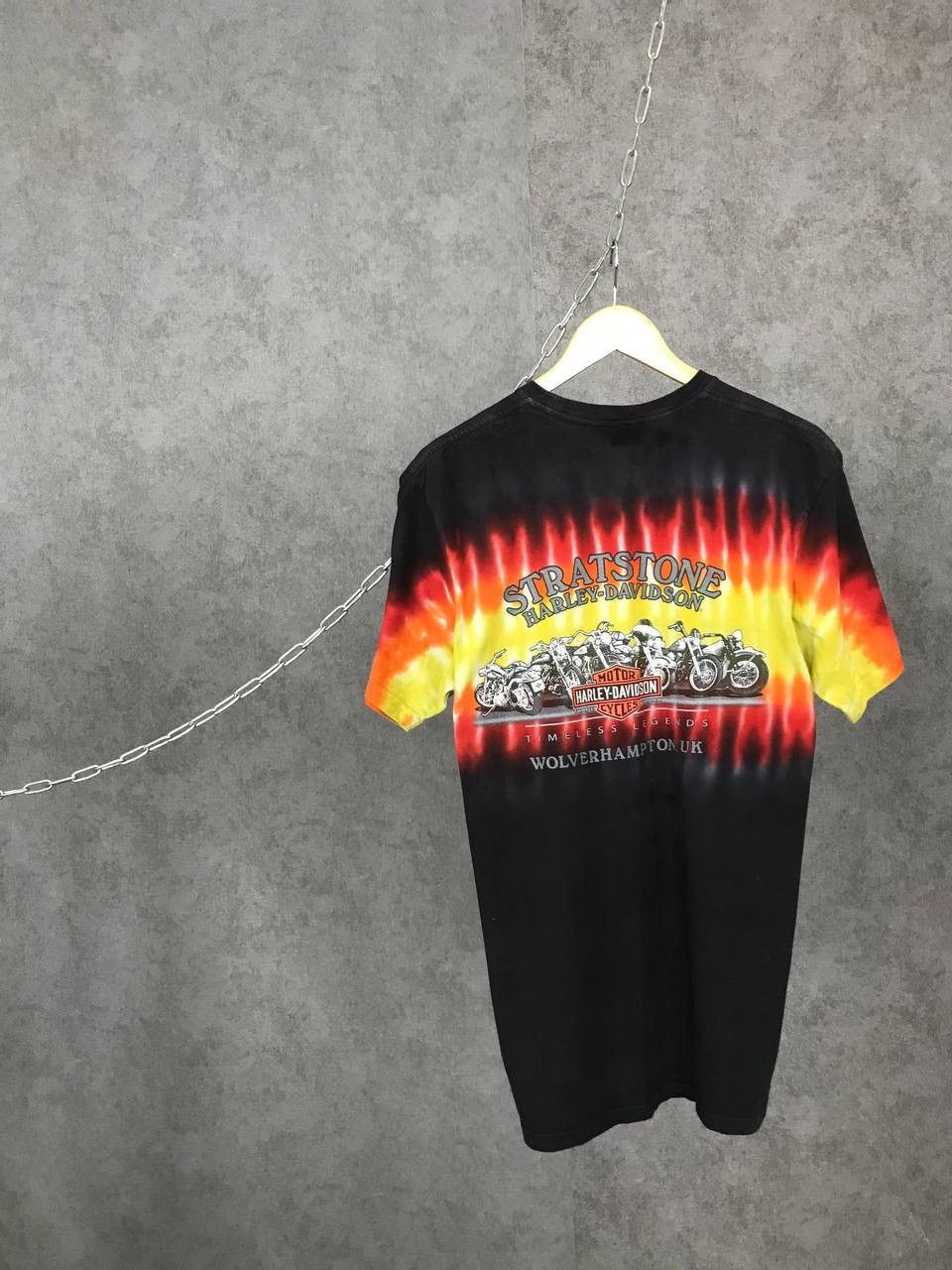 Harley Davidson Harley Davidson vintage rock overprinted tee Size US M / EU 48-50 / 2 - 6 Thumbnail