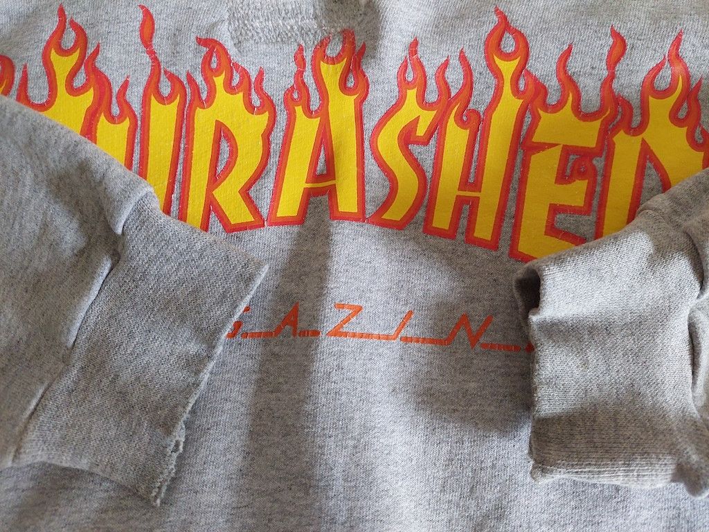 Thrasher DISTRESSED VINTAGE THRASHER HOODIE Size US M / EU 48-50 / 2 - 8 Thumbnail