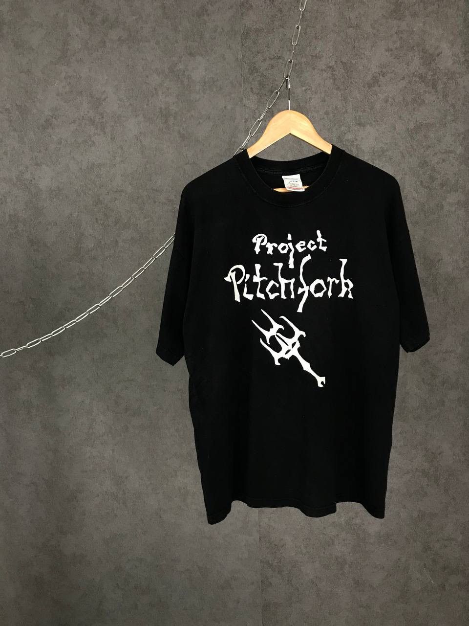 Band Tees Project Pitchfork vintage rock band overprinted tee Size US XL / EU 56 / 4 - 1 Thumbnail