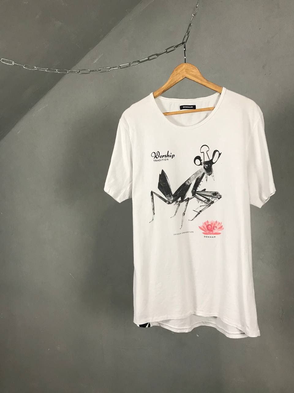 DENHAM Denham luxury streetwear white tee Size US XL / EU 56 / 4 - 1 Thumbnail