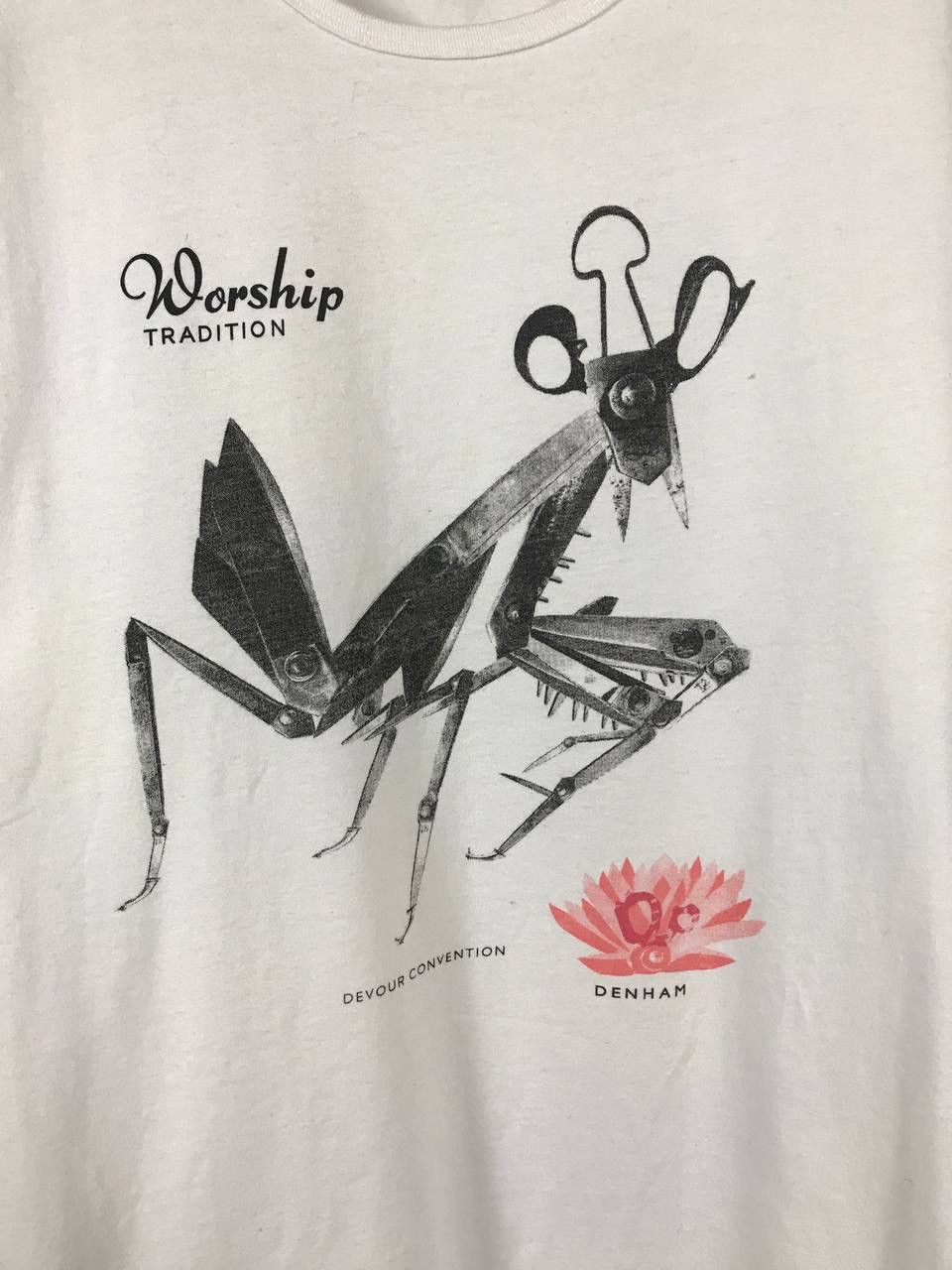 DENHAM Denham luxury streetwear white tee Size US XL / EU 56 / 4 - 3 Thumbnail