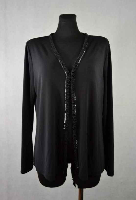 Italian Designers LA PERLA Black Blouse Made In Italy IT 48 Size XL / US 12-14 / IT 48-50 - 1 Preview
