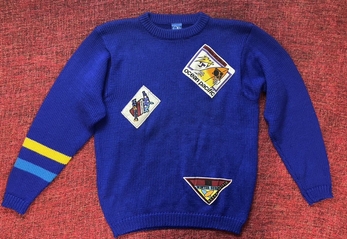 Decade Classics Essential Oversized Sweater Ocean main image 1