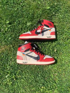 OFF WHITE x Air Jordan 1 Retro High OG Chicago 2017 Size 8.5