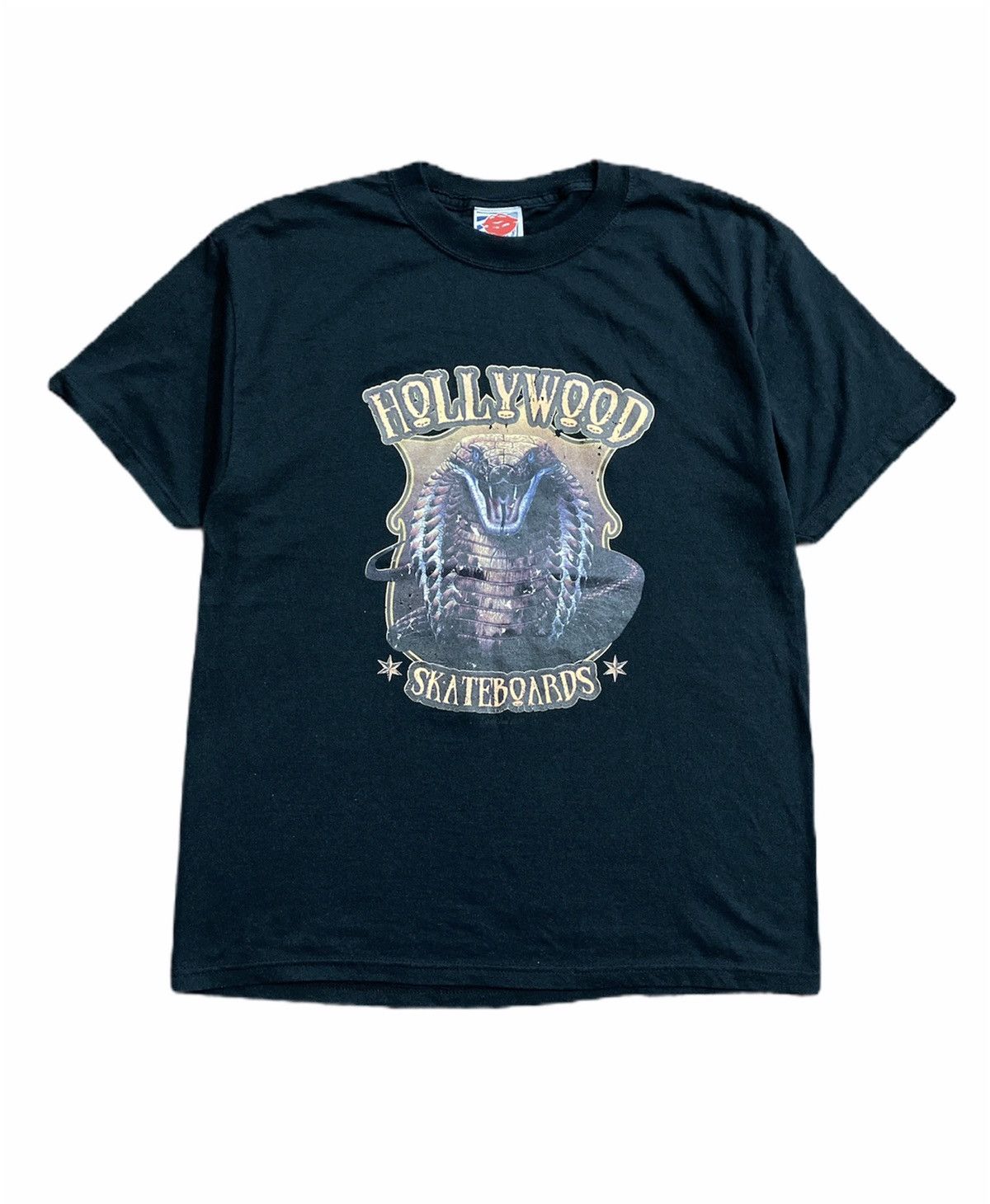 Vintage Rare Vintage Hollywood Skateboards Cobra Tee Size US M / EU 48-50 / 2 - 2 Thumbnail