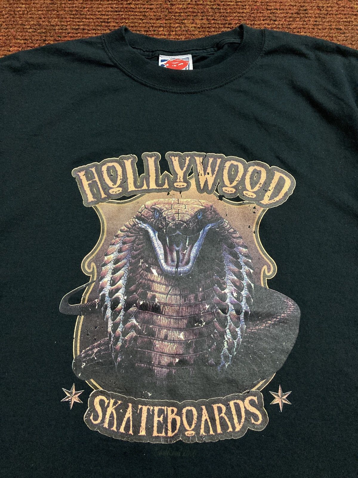 Vintage Rare Vintage Hollywood Skateboards Cobra Tee Size US M / EU 48-50 / 2 - 3 Thumbnail