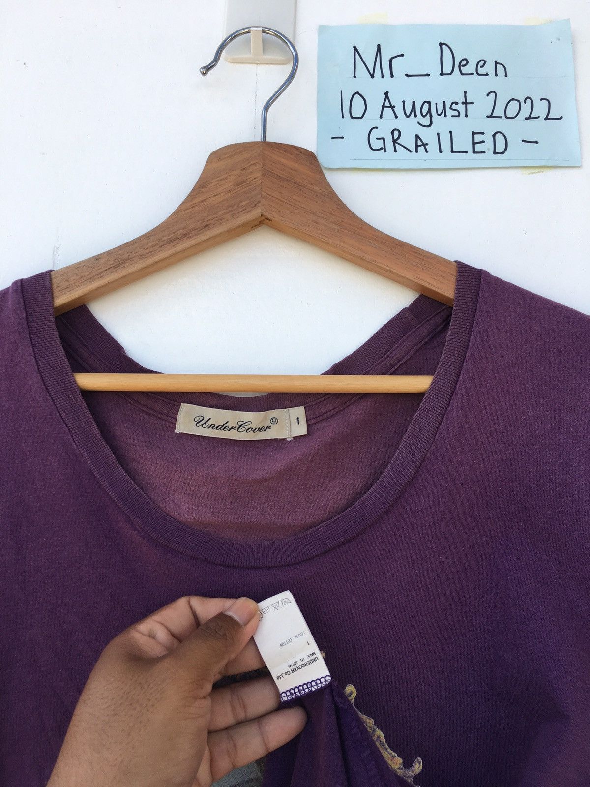 Undercover Rare Vintage Undercover Mirror Tshirt Size S / US 4 / IT 40 - 9 Thumbnail