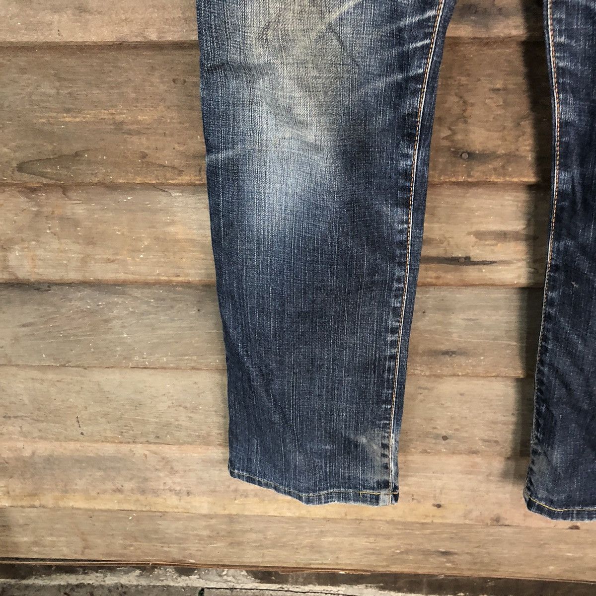 Edwin Edwin vtg faded Distressed Denim Pants #5138 Size US 30 / EU 46 - 6 Thumbnail