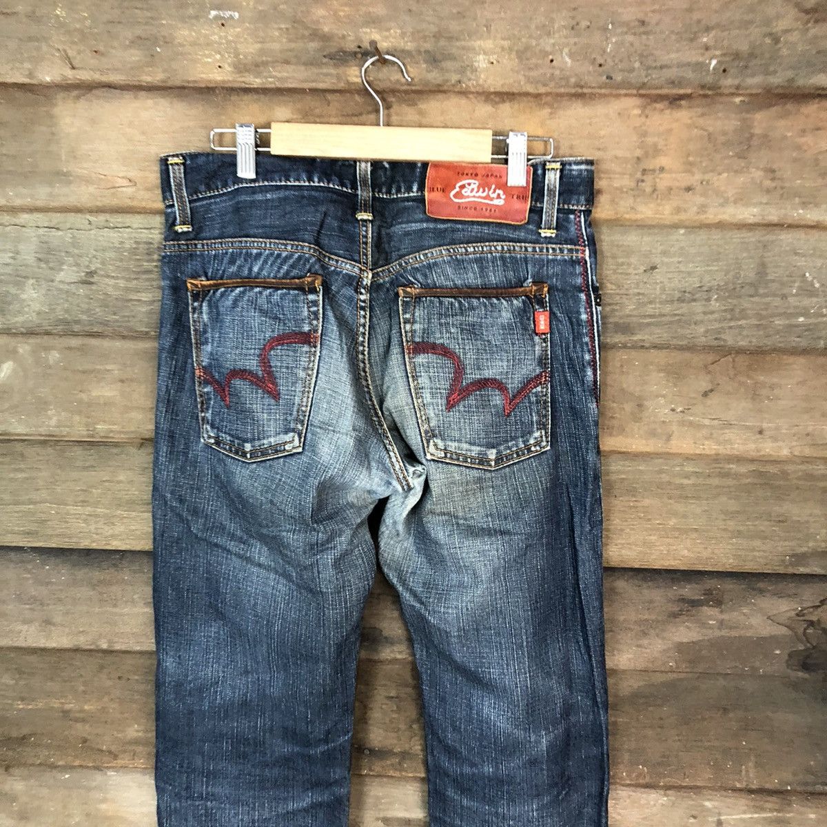 Edwin Edwin vtg faded Distressed Denim Pants #5138 Size US 30 / EU 46 - 10 Thumbnail
