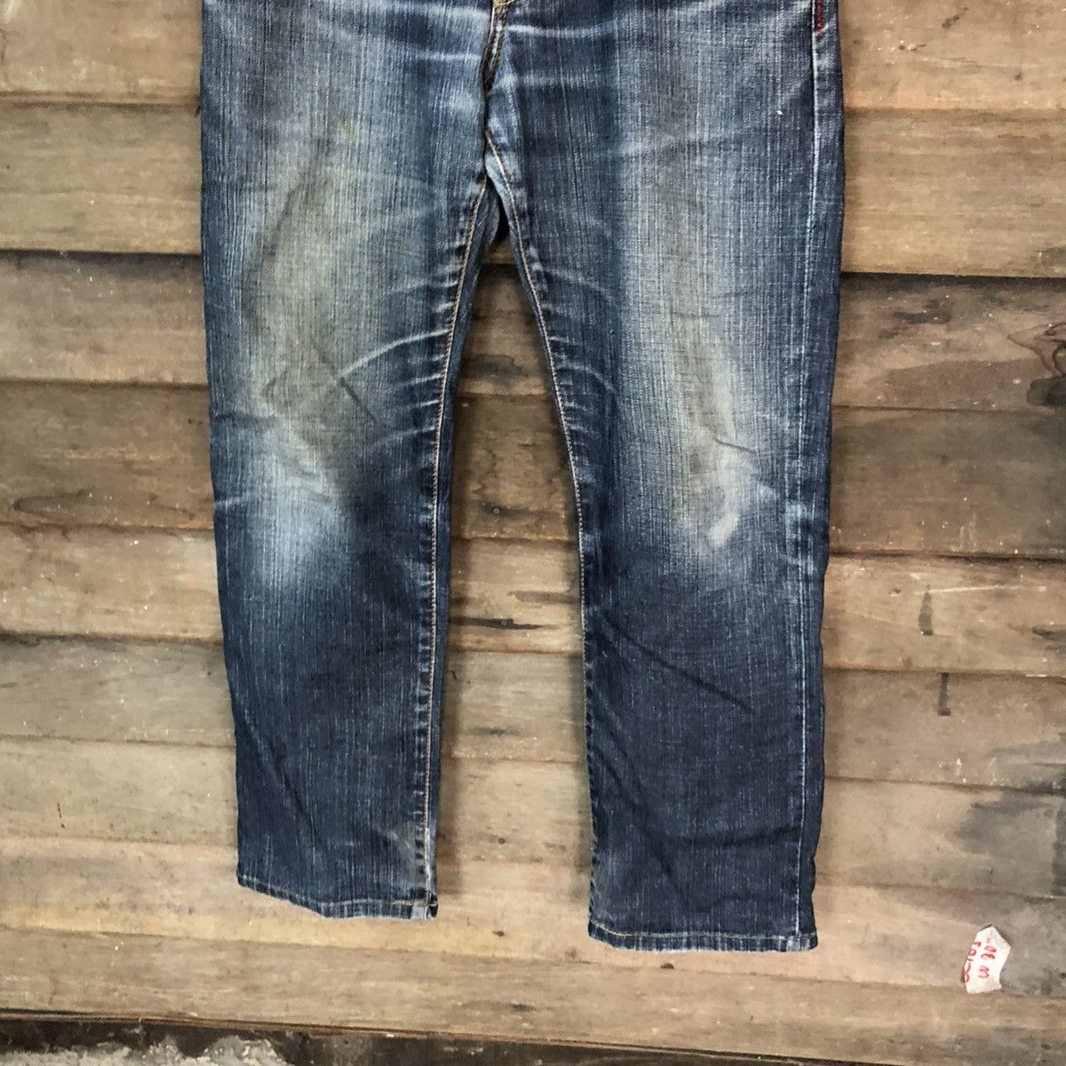 Edwin Edwin vtg faded Distressed Denim Pants #5138 Size US 30 / EU 46 - 3 Thumbnail