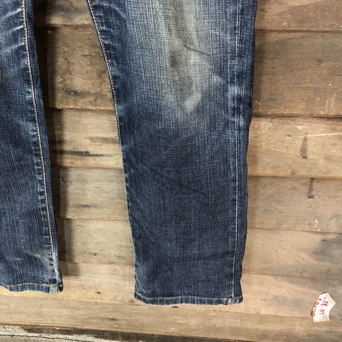 Edwin Edwin vtg faded Distressed Denim Pants #5138 Size US 30 / EU 46 - 7 Thumbnail