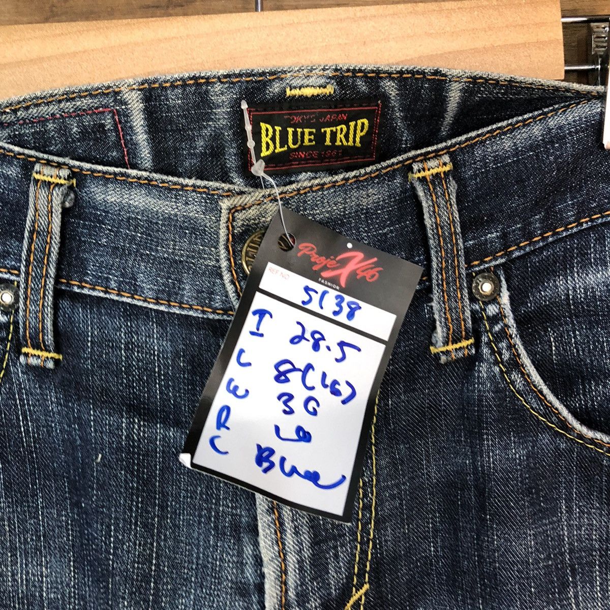 Edwin Edwin vtg faded Distressed Denim Pants #5138 Size US 30 / EU 46 - 8 Thumbnail