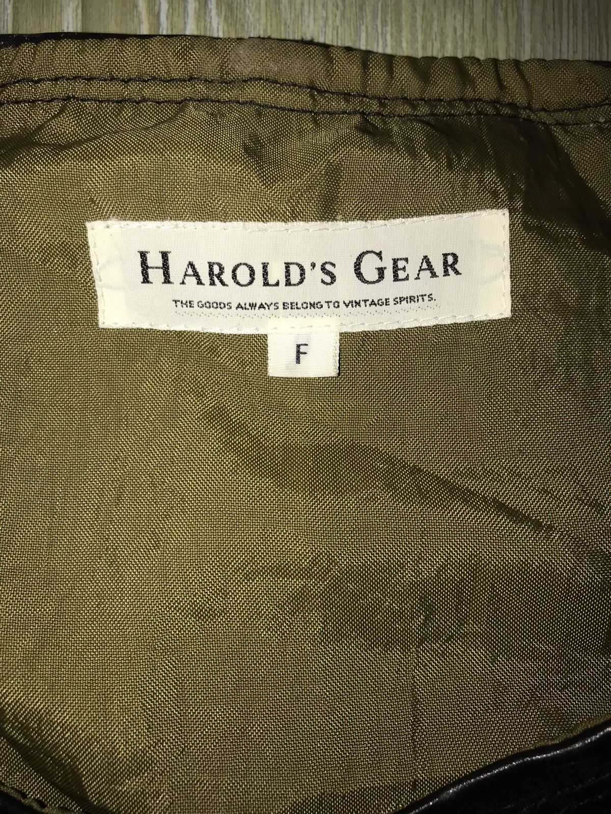 Japanese Brand Vintage Harold’s Gear Multi Pocket Leather Biker Jacket Size US S / EU 44-46 / 1 - 3 Thumbnail