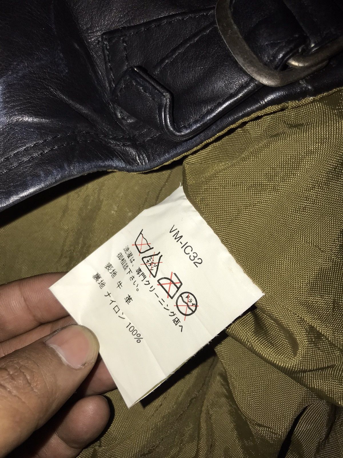 Japanese Brand Vintage Harold’s Gear Multi Pocket Leather Biker Jacket Size US S / EU 44-46 / 1 - 16 Thumbnail