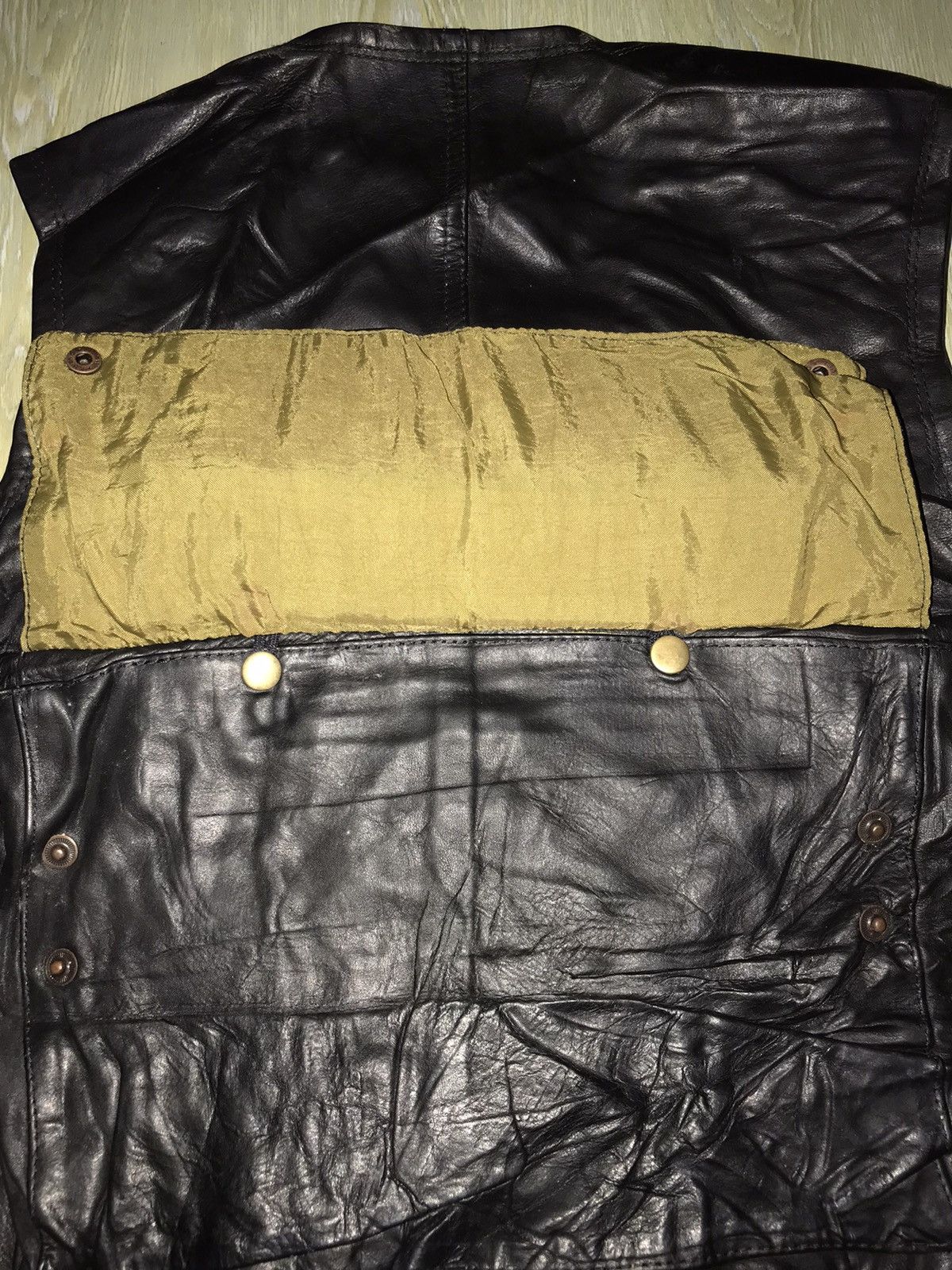 Japanese Brand Vintage Harold’s Gear Multi Pocket Leather Biker Jacket Size US S / EU 44-46 / 1 - 15 Thumbnail