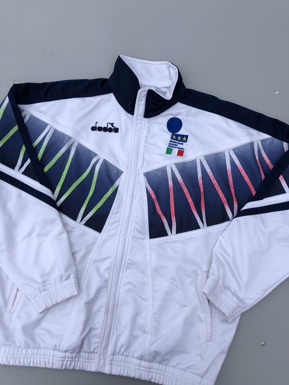 ITALY 90S DIADORA IP RARE TRACK SUIT FOOTBALL VOETBAL PAK TRAJE HANZUG VINTAGE EUR 130,00 - ES