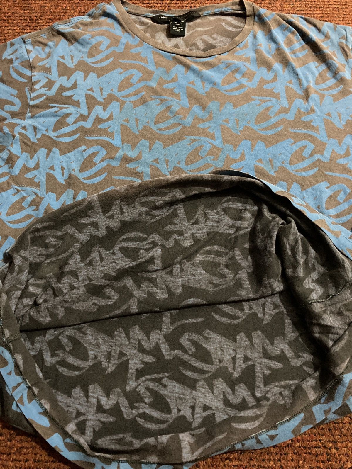 Marc Jacobs Marc Jacobs Abstract All Over Print Tee Size US L / EU 52-54 / 3 - 4 Thumbnail
