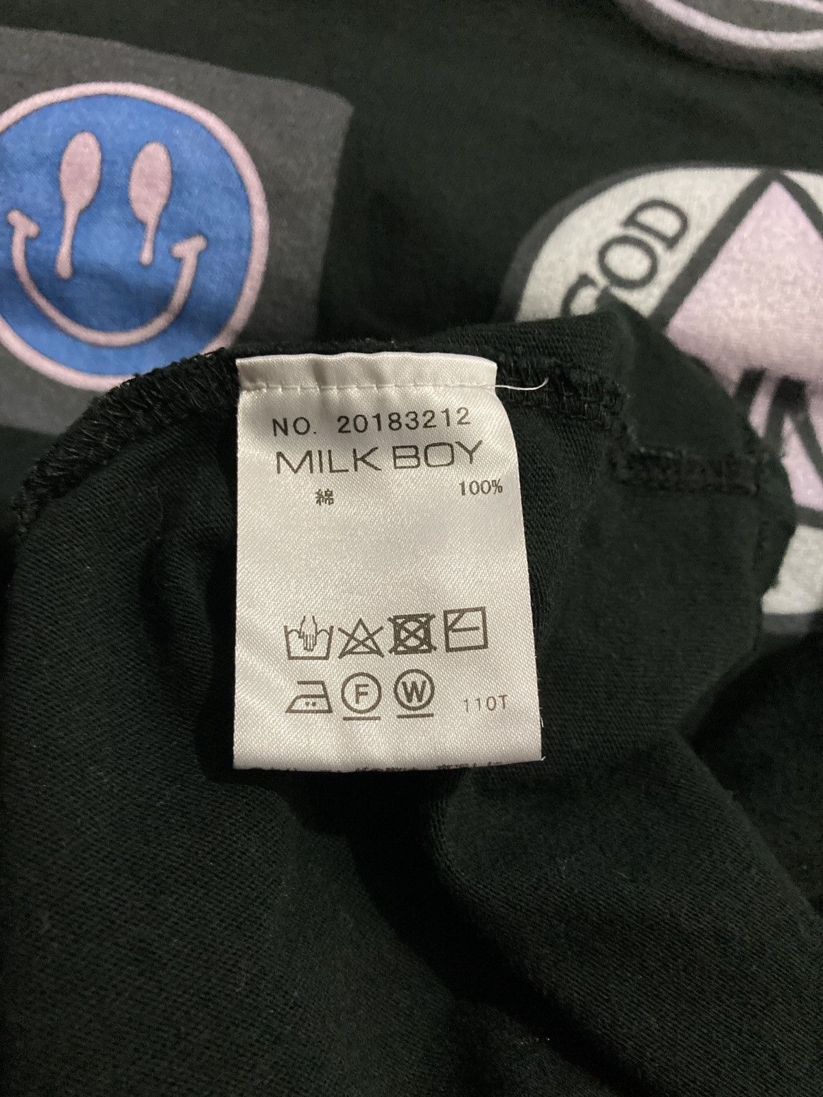 Japanese Brand Milk Boy Japanese Brand Punk Poem Tee Size US XL / EU 56 / 4 - 4 Thumbnail