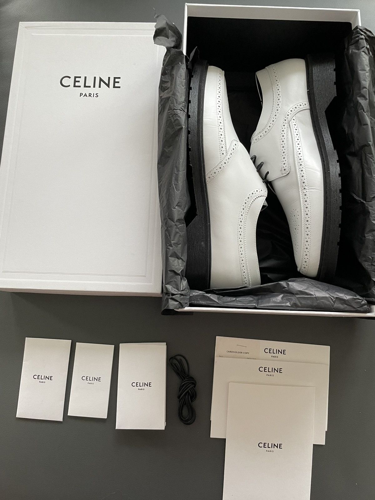 Celine × Hedi Slimane Super Runway Brand NEW Celine By Hedi Slimane Leather Loafer Size US 10 / EU 43 - 7 Thumbnail