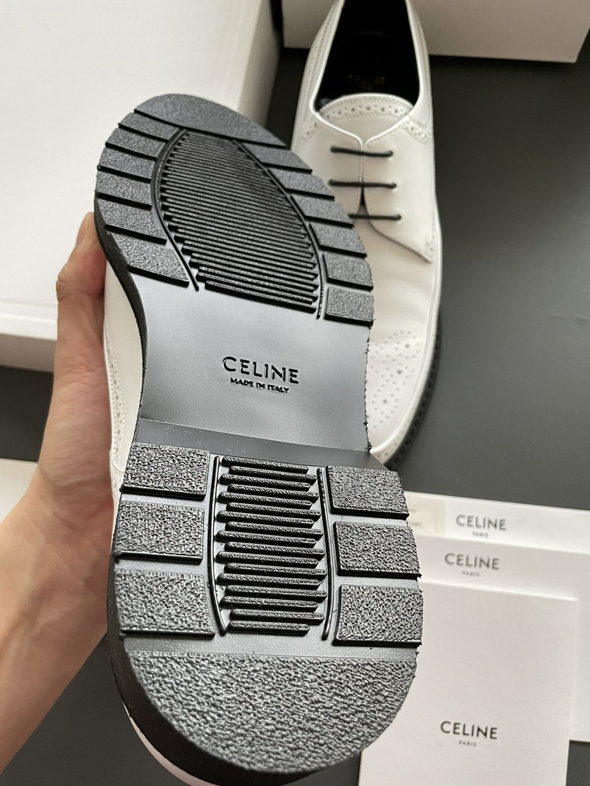 Celine × Hedi Slimane Super Runway Brand NEW Celine By Hedi Slimane Leather Loafer Size US 9.5 / EU 42-43 - 5 Thumbnail