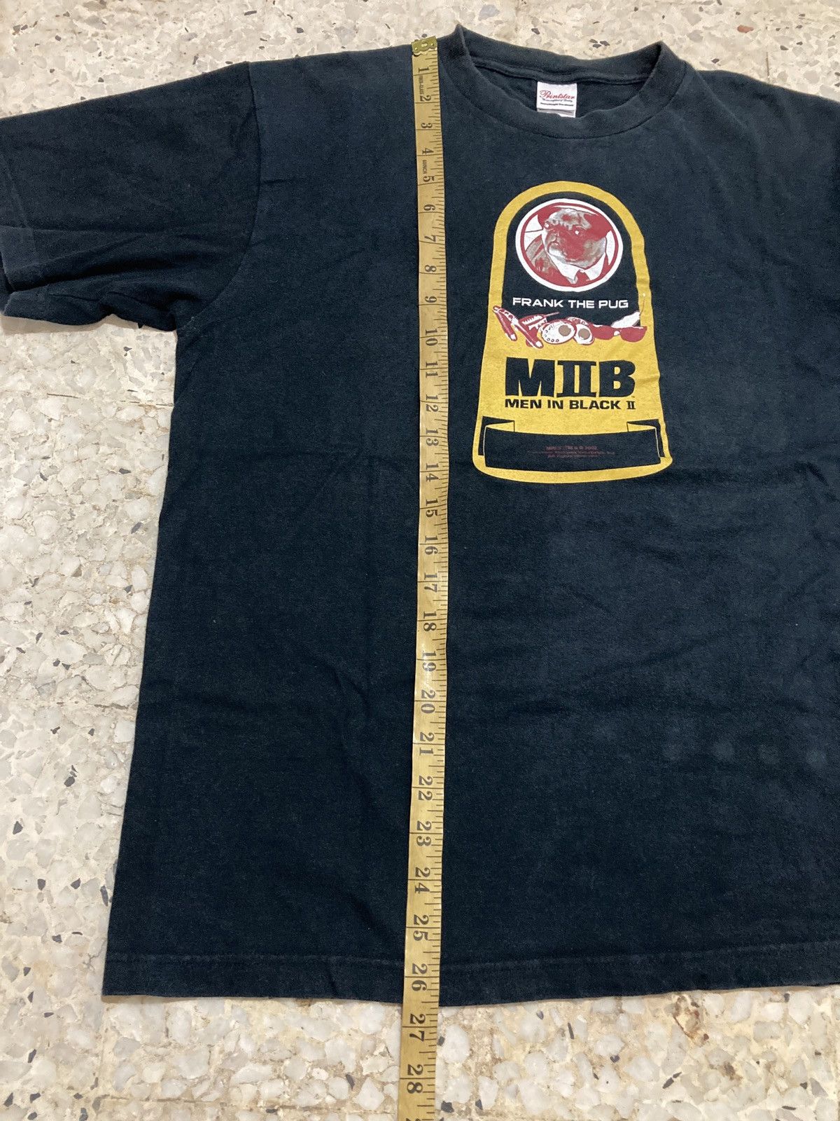 Vintage Vintage 2002 Men In Black 2 Frank The Pug Tee Size US M / EU 48-50 / 2 - 8 Thumbnail