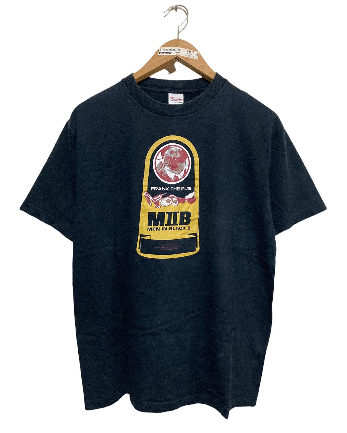 Vintage 2002 Men In Black 2 Frank The Pug Tee