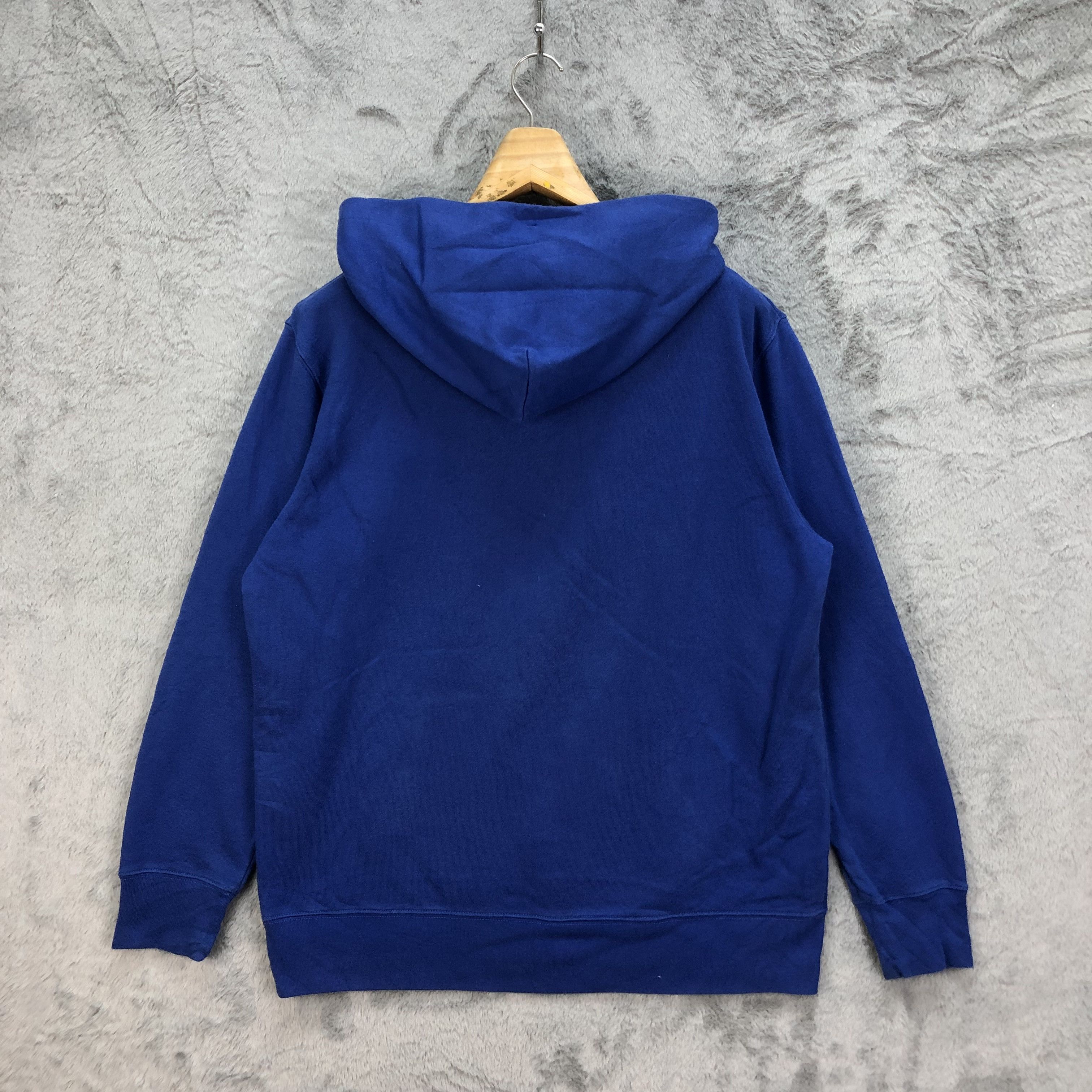 Majestic NY Big Logo Pullover Blue Hoodies Majestic #5000-35 Size US XL / EU 56 / 4 - 8 Thumbnail