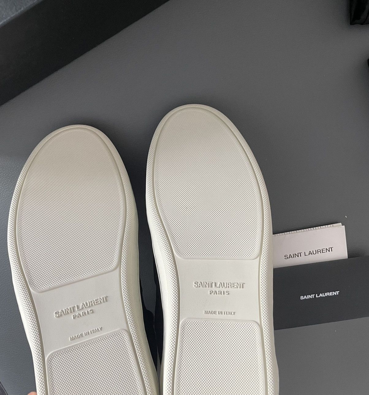 Hedi Slimane × Saint Laurent Paris × Yves Saint Laurent Brand NEW Runway Saint Laurent Suede Leather Sneakers Size US 9 / EU 42 - 19 Thumbnail
