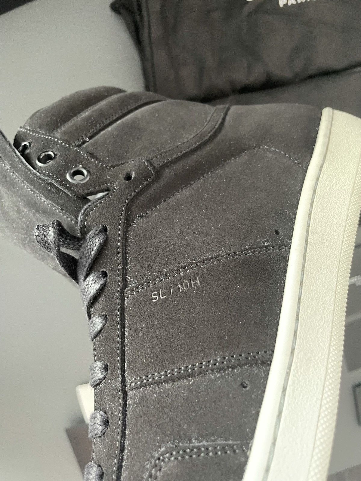 Hedi Slimane × Saint Laurent Paris × Yves Saint Laurent Brand NEW Runway Saint Laurent Suede Leather Sneakers Size US 9 / EU 42 - 20 Thumbnail