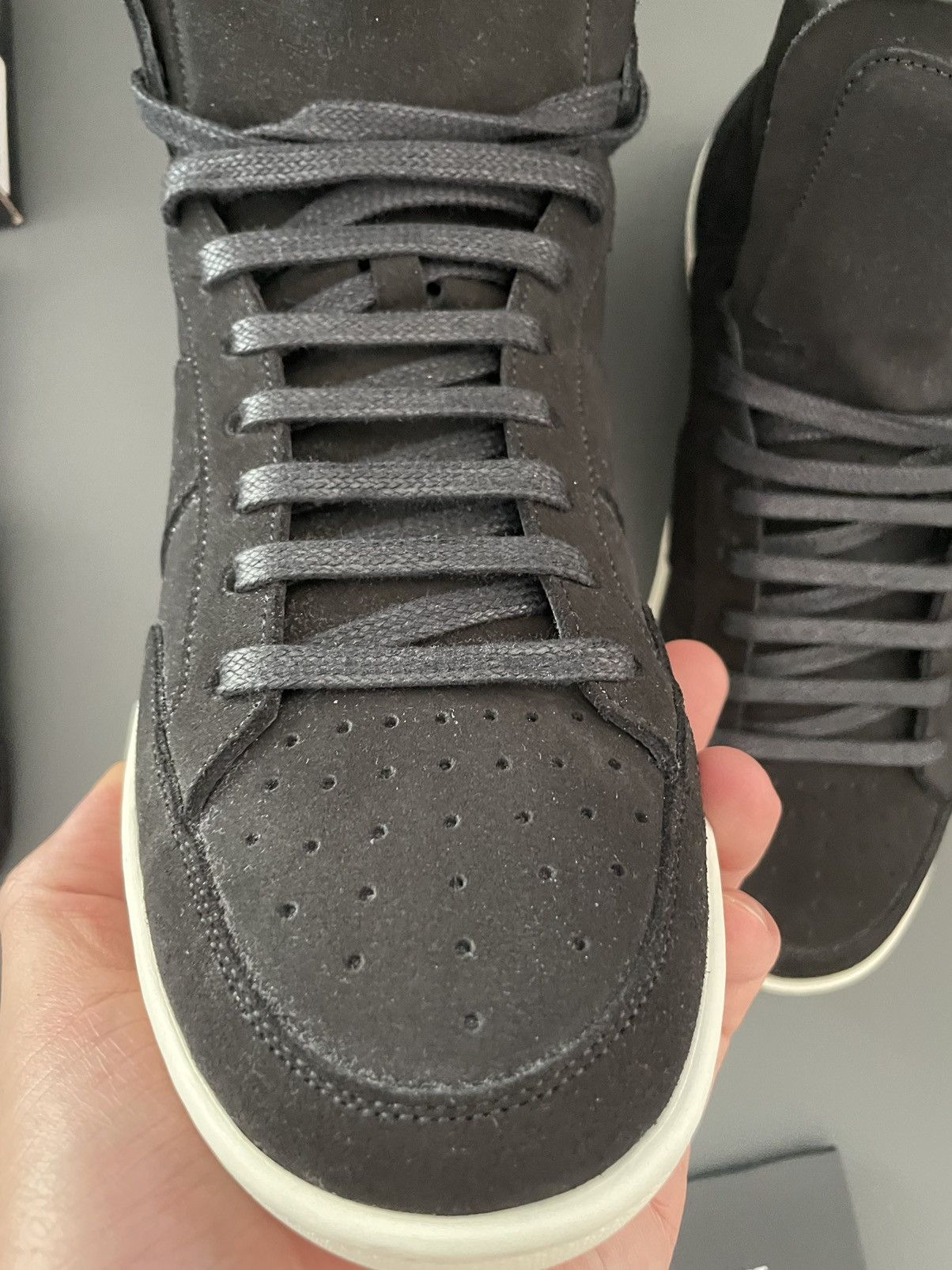 Hedi Slimane × Saint Laurent Paris × Yves Saint Laurent Brand NEW Runway Saint Laurent Suede Leather Sneakers Size US 9 / EU 42 - 16 Thumbnail
