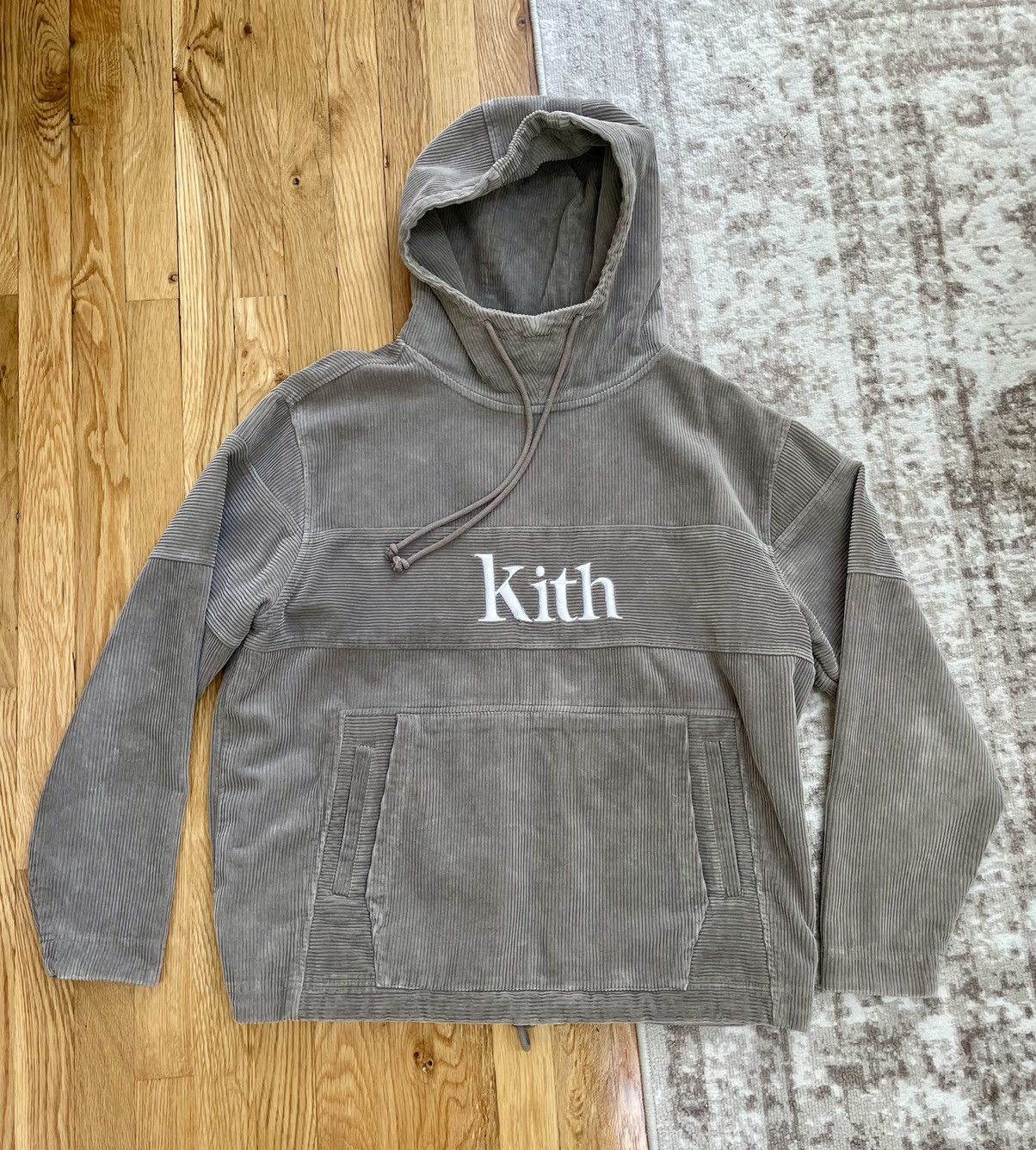 Kith Kith Corduroy Double Pocket Hoodie | Grailed