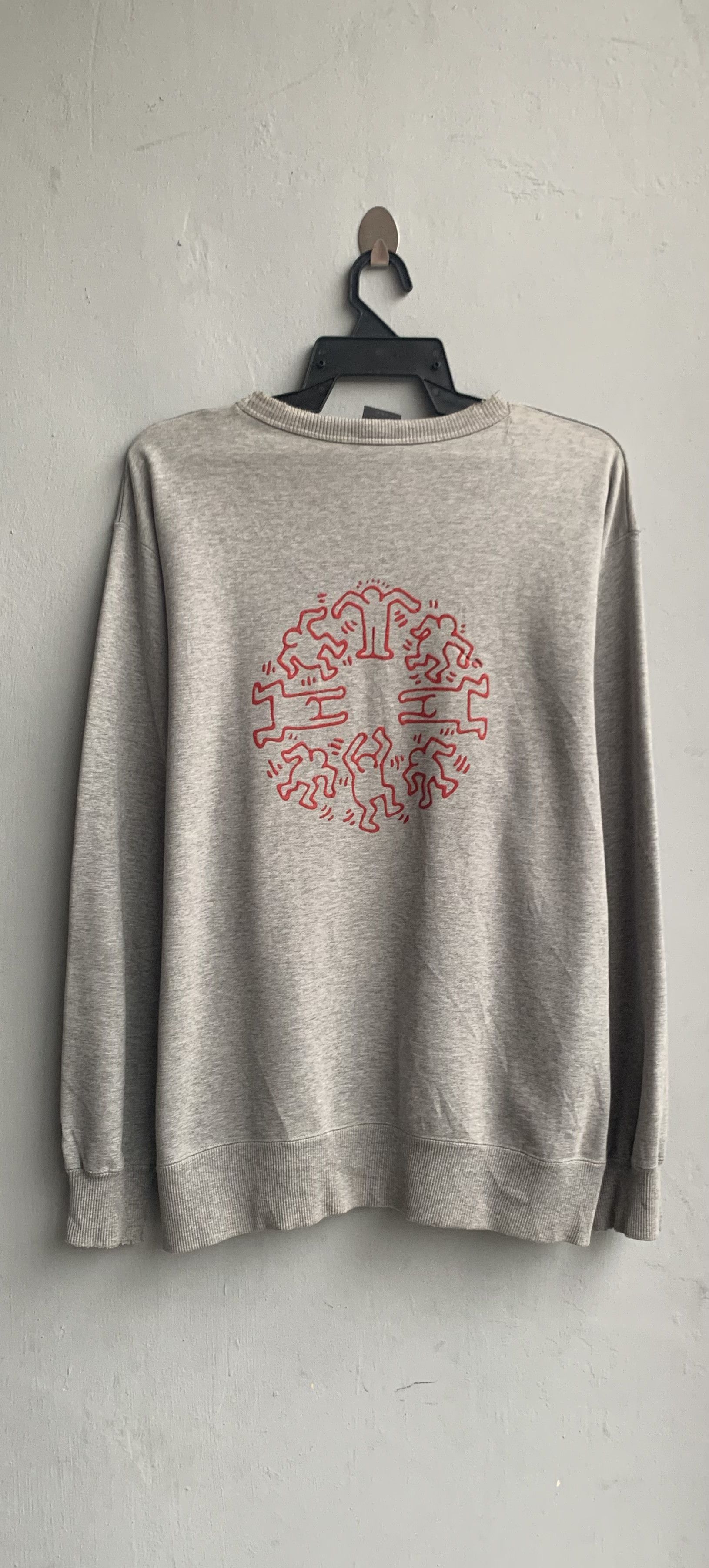 Keith Haring Vintage Keith Haring Sweatshirt Size US L / EU 52-54 / 3 - 1 Thumbnail