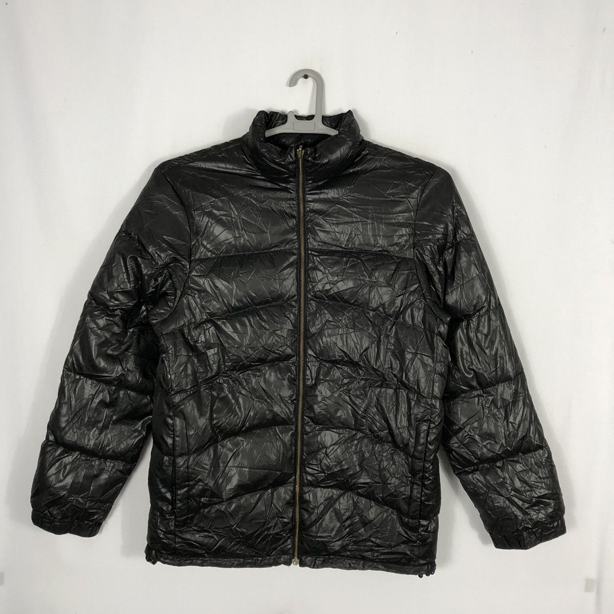 Rare Vintage Back Number Full Zipper Winter Puffer Jacket