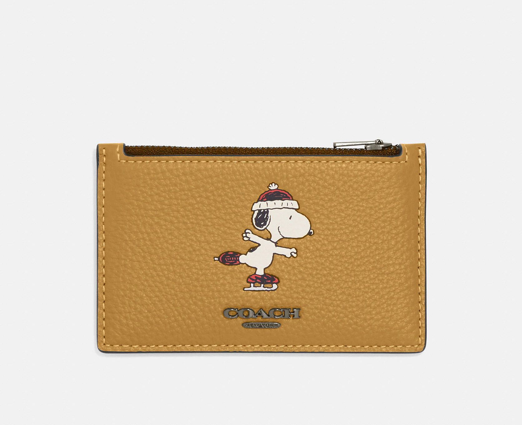 Coach X Peanuts 3 In 1 Wallet In Signature Canvas With outlets Snoopy Woodstock Print