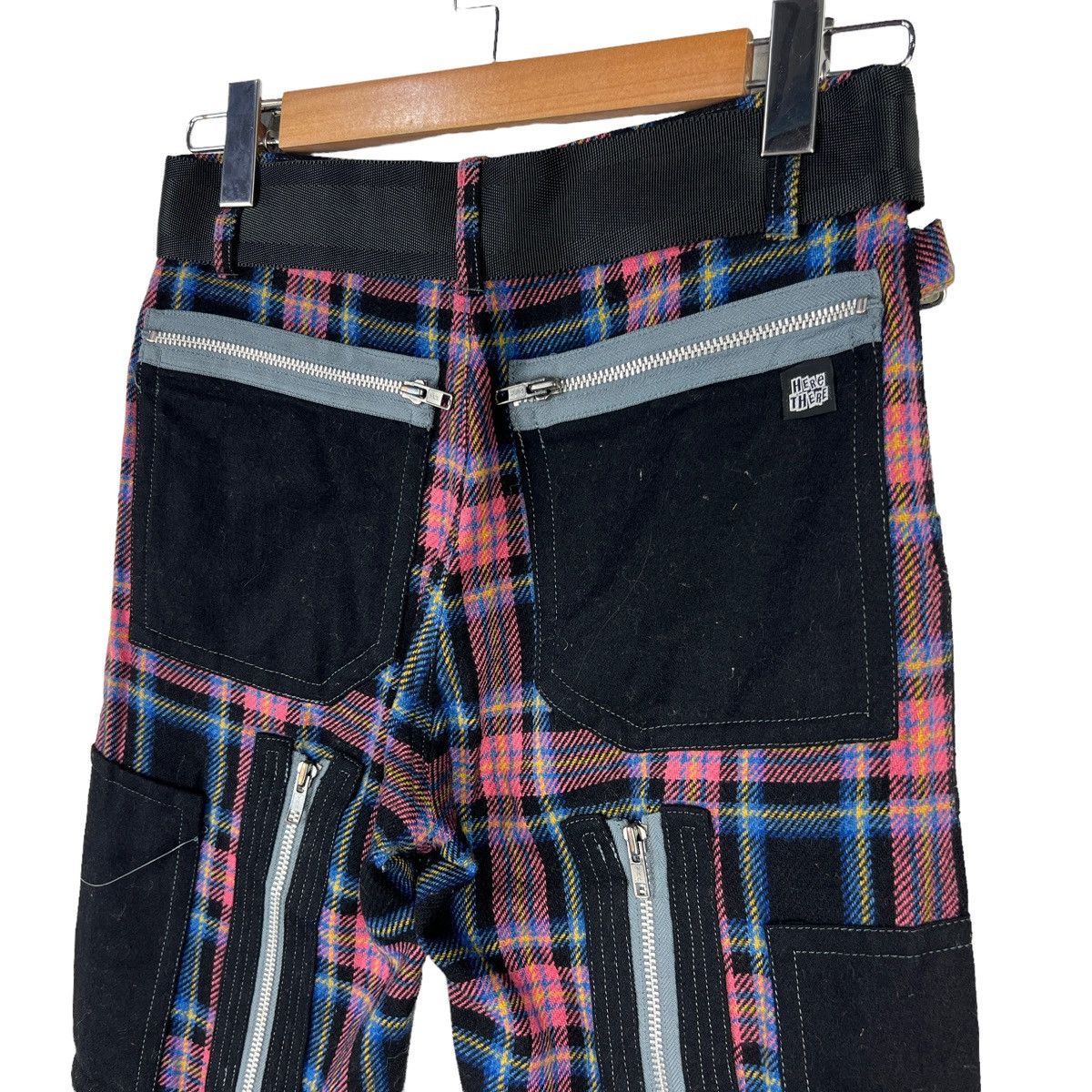 Japanese Brand HERE THERE Bondage Pants Punk Checkered Seditionaries Sex Size US 30 / EU 46 - 6 Thumbnail