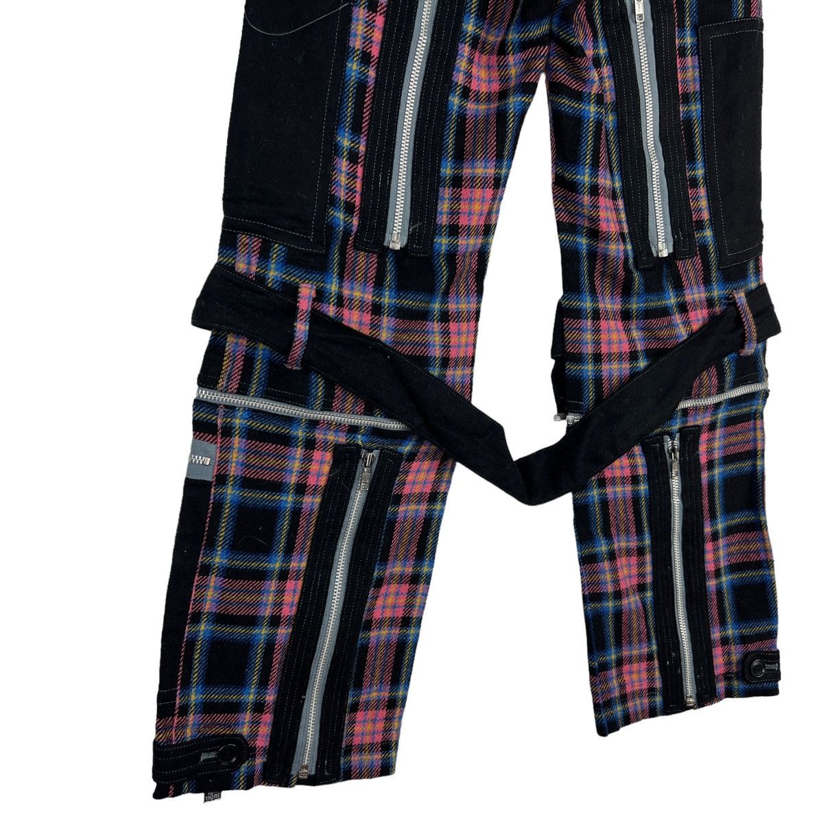 Japanese Brand HERE THERE Bondage Pants Punk Checkered Seditionaries Sex Size US 30 / EU 46 - 8 Thumbnail